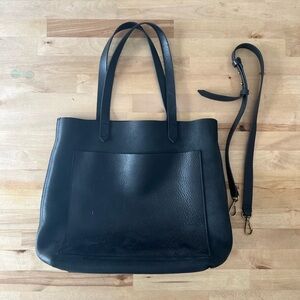 Madewell The Medium Transport Tote - Black